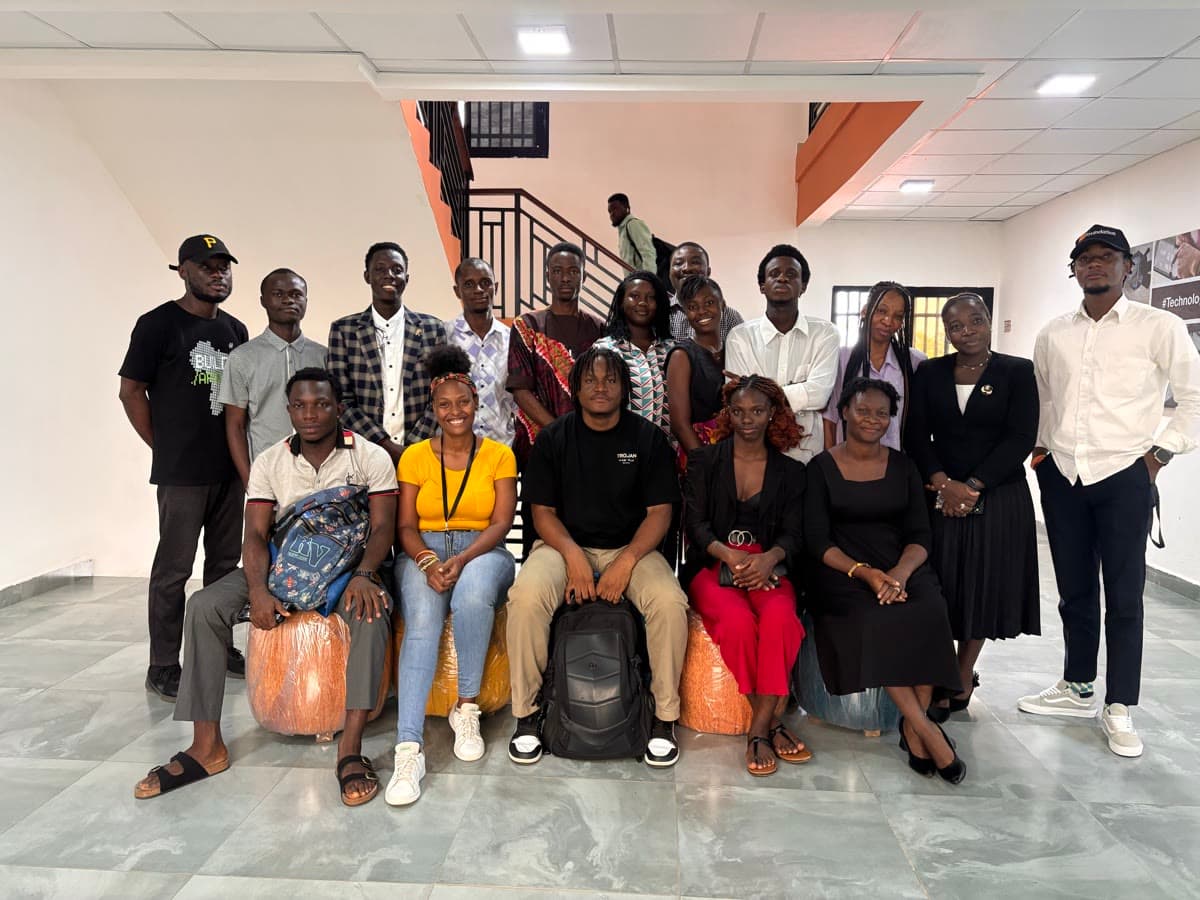 The AI for Start-ups class on presentation day.
