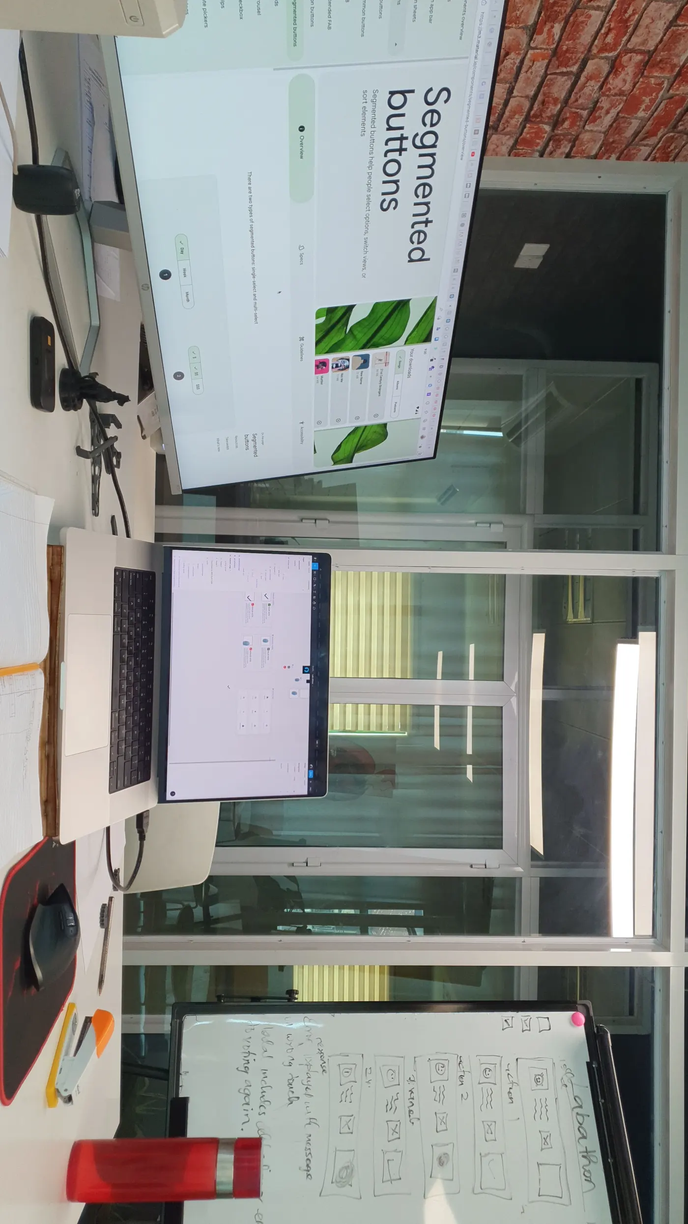 Designing the screens for the Lan 4 Vot app